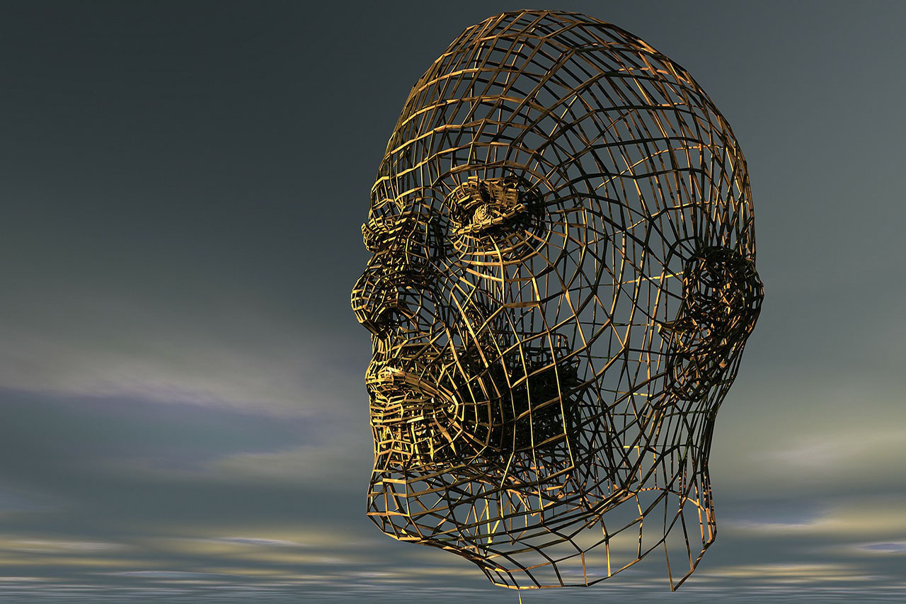 Imagini pentru sculpture de visage en metal